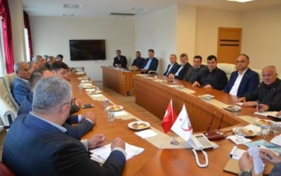  Milliyet Merkez köy muhtarlar toplantısı yapıldı